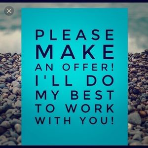 Reasonable offers always welcome!